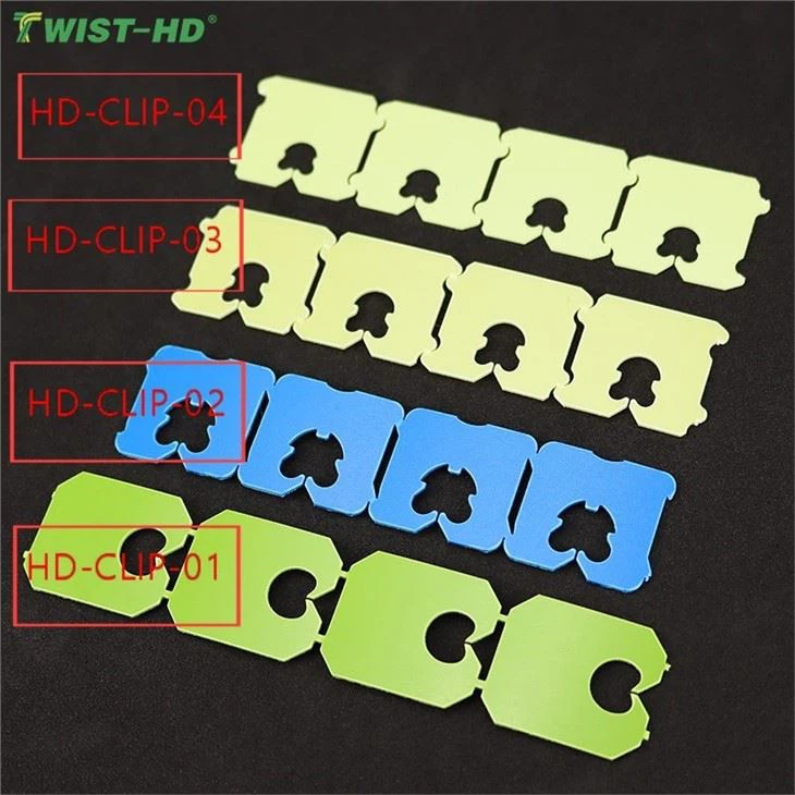 Good Quality Biodegradable Plastic Colorful Kwik Lock Bread Bag Closure Clip