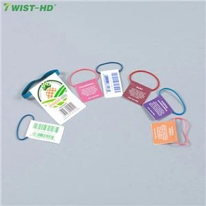 Guminė juosta su etikete daržovėms